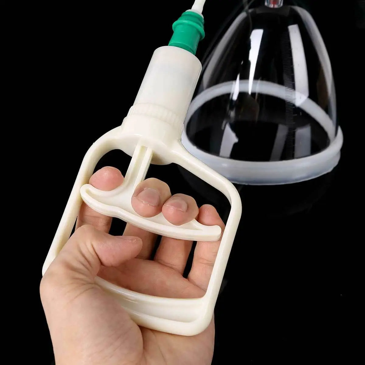 Pompe de massage avec ventouses