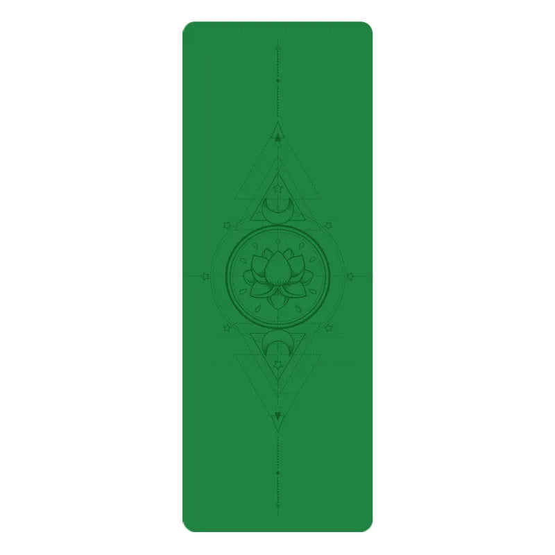 Tapis de Yoga avec imprimé fleur de lotus