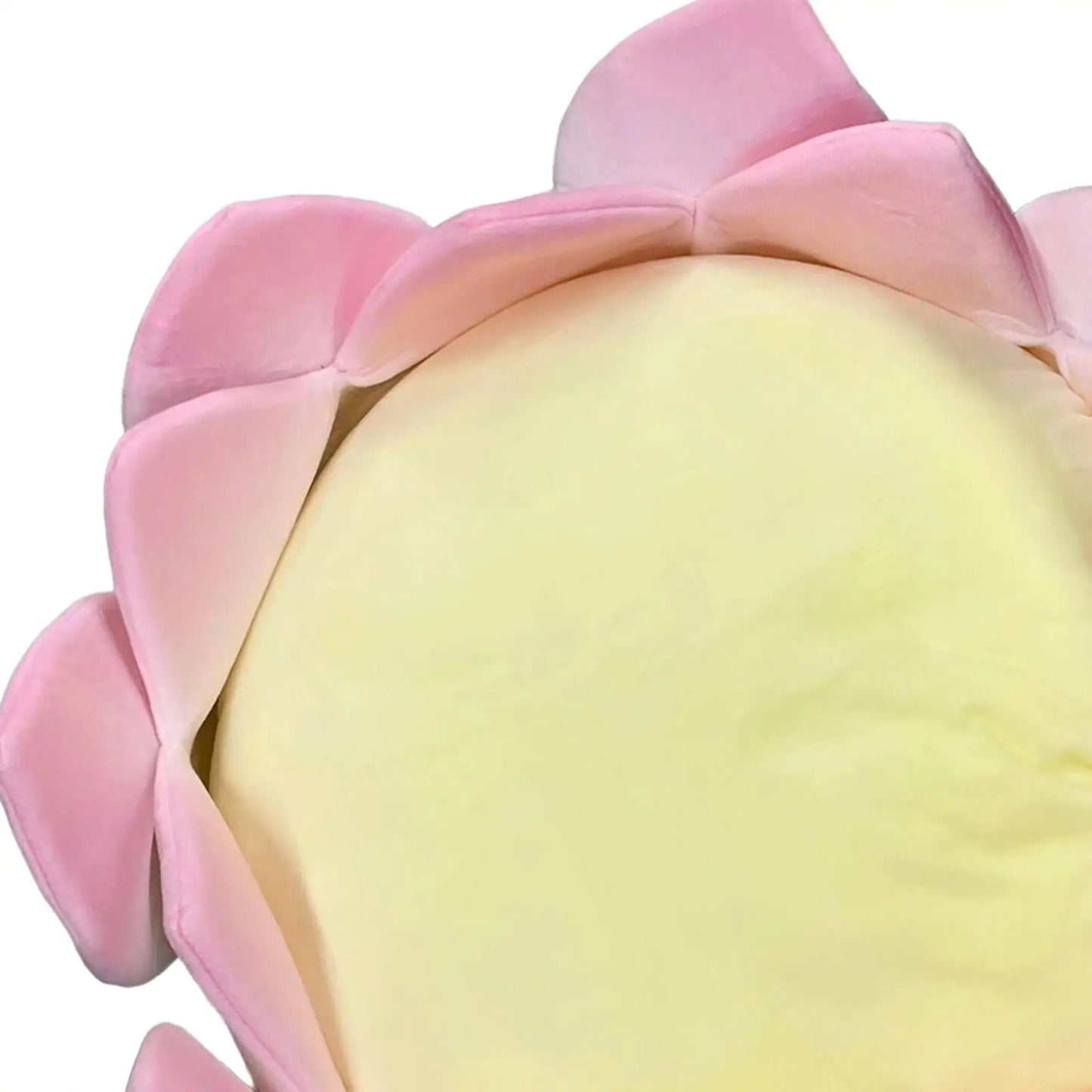 Coussin méditation au design fleur de lotus