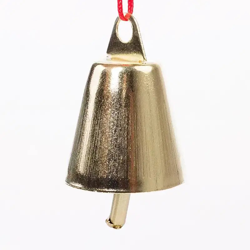 Lot de 5 Carillons dorés en forme de cloche