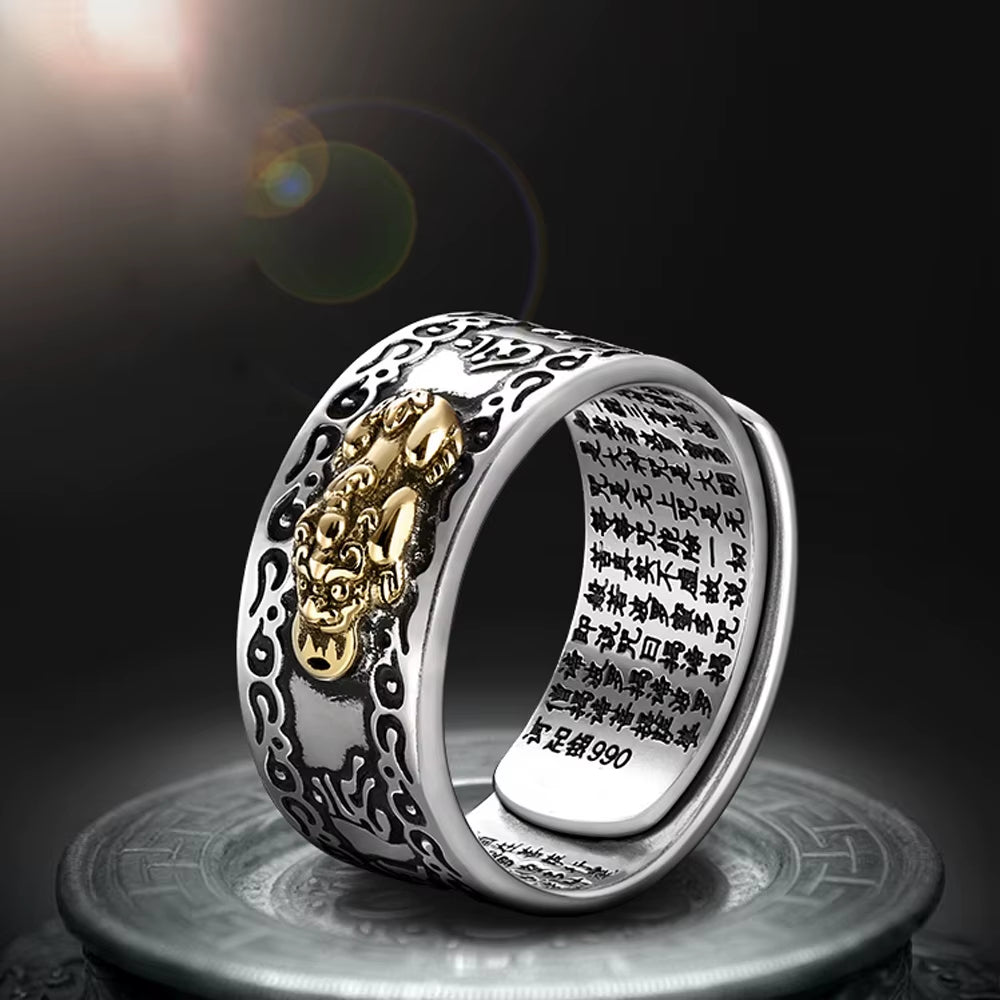 Bague Pixiu - Protection et Chance