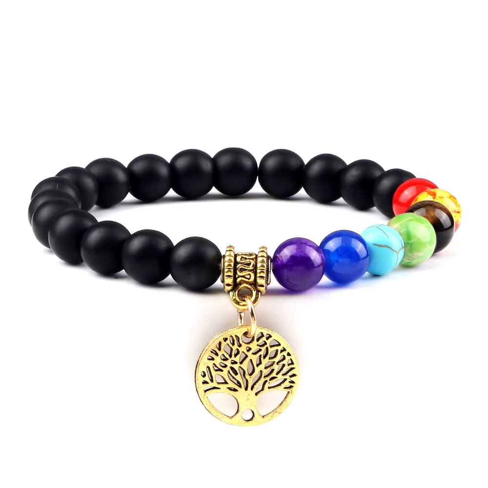 Bracelet Arbre de Vie 7 Chakras