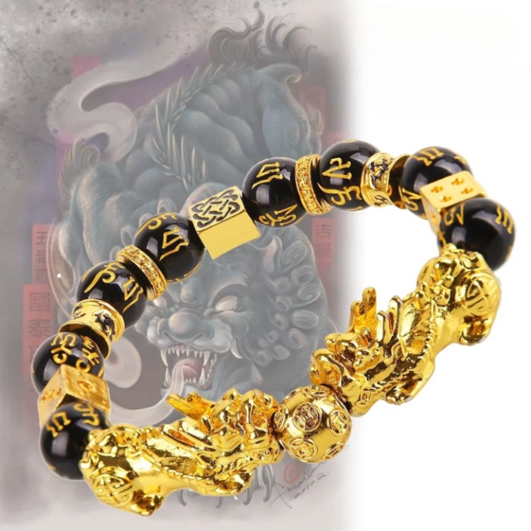 Bracelet Pixiu Design avec Perles