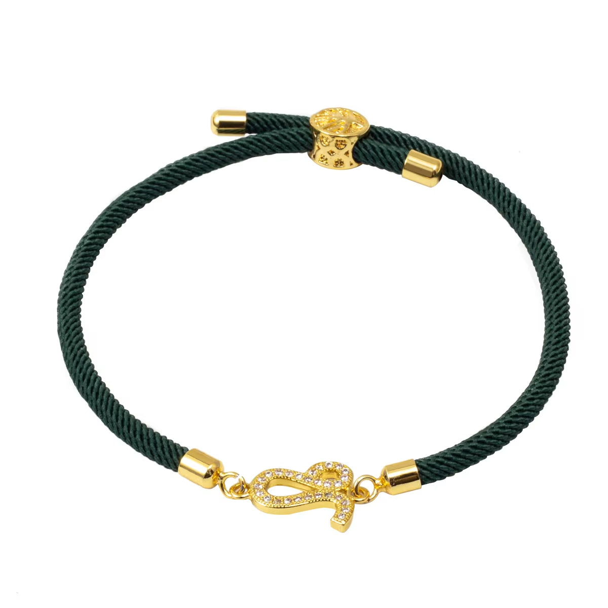 Bracelet Signe Astrologique en Cuivre sur fond blanc