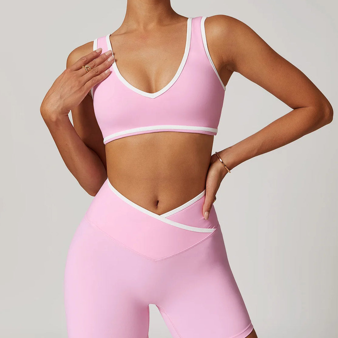 Brassière Yoga Rose – Douceur et Tendance