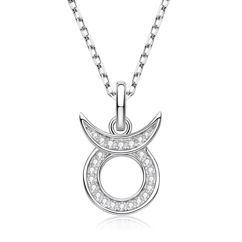 Pendentif Signe Astrologique avec Moissanite