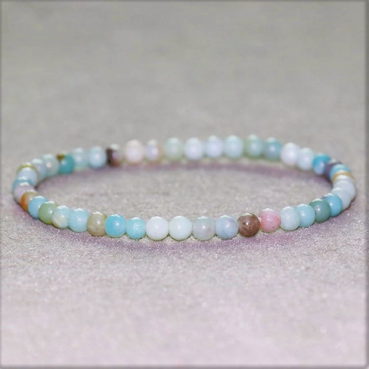 Bracelet fin en Amazonite - Bracelet