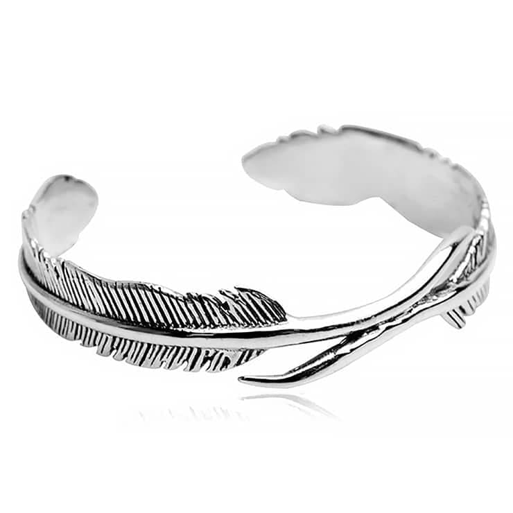 Bracelet plume d’ange ’ le guide spirituelle ’