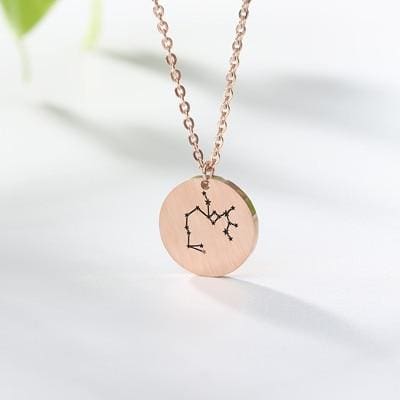 Collier Constellation du Zodiaque 3 Coloris - Sagittaire / Argenté - collier