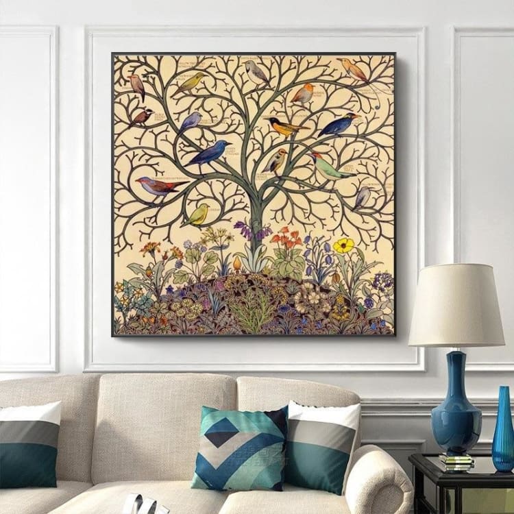 Tableau zen ’ l’arbre de vie ’