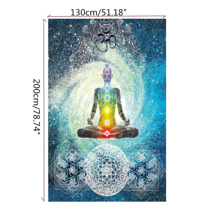 Toile Murale 7 Chakras Universel - decoration