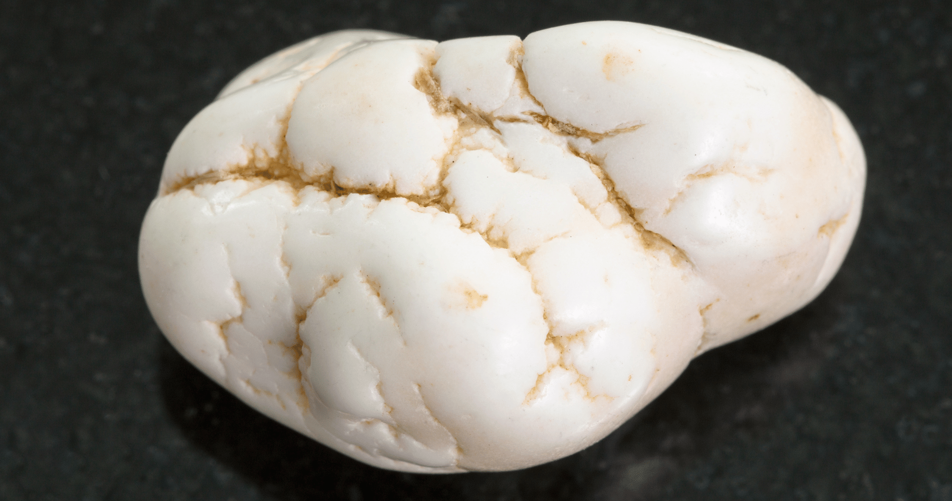 Gros plan sur de la magnesite