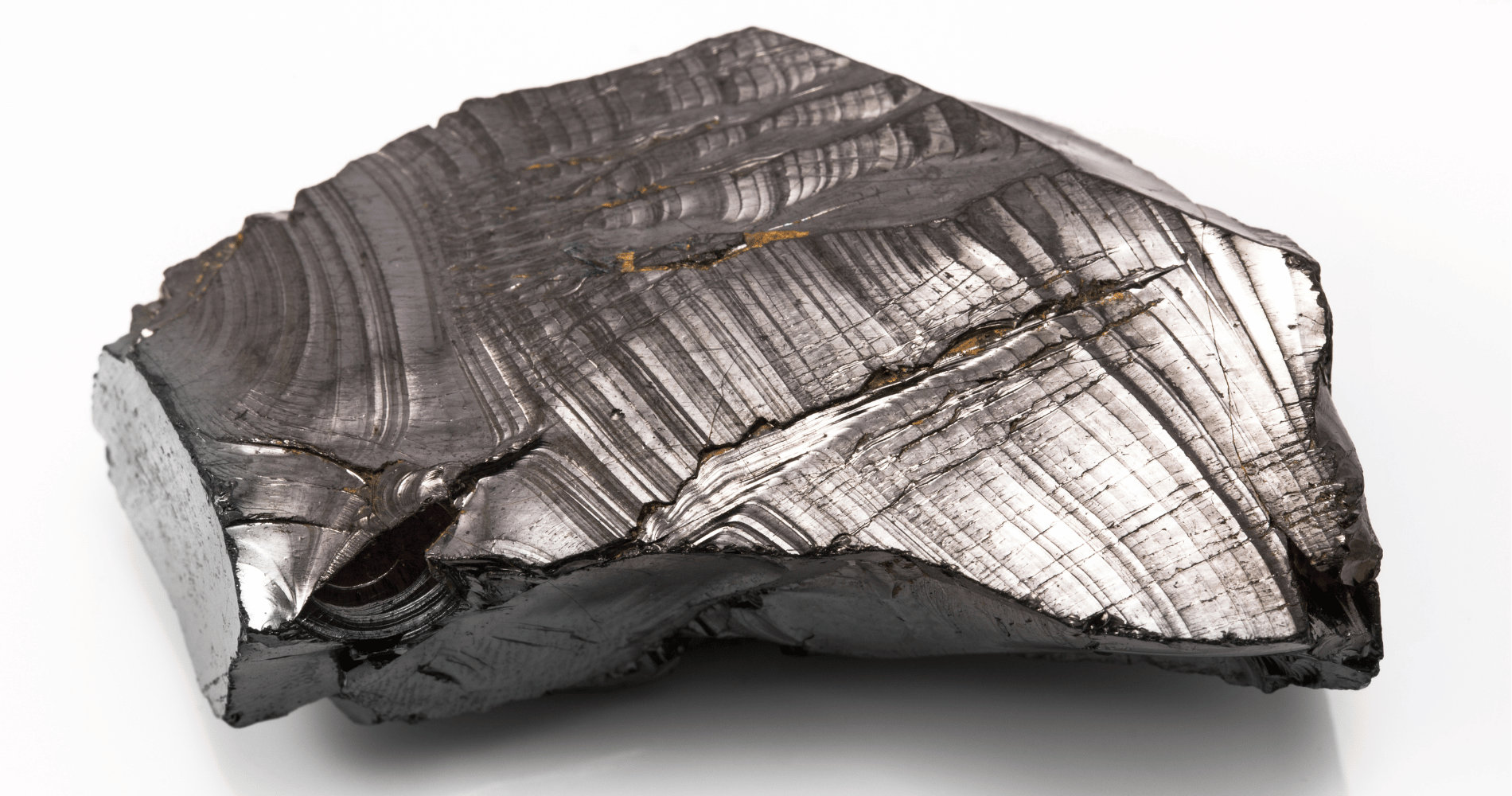 Gros plan sur de la shungite