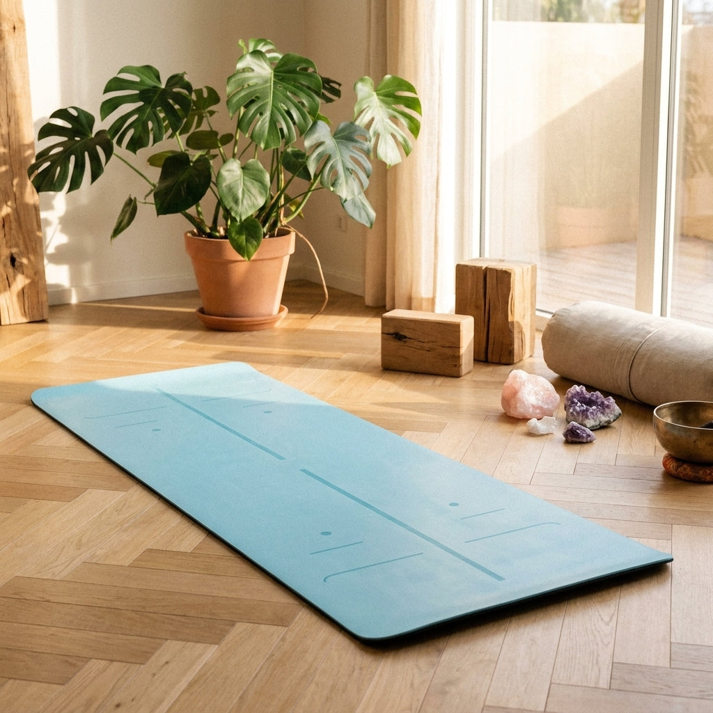 Tapis de Yoga caoutchouc 100% naturel, Ancrage et Stabilité