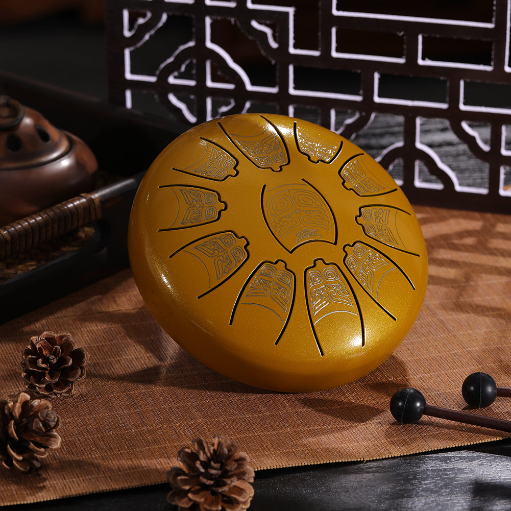 Tongue drum doré