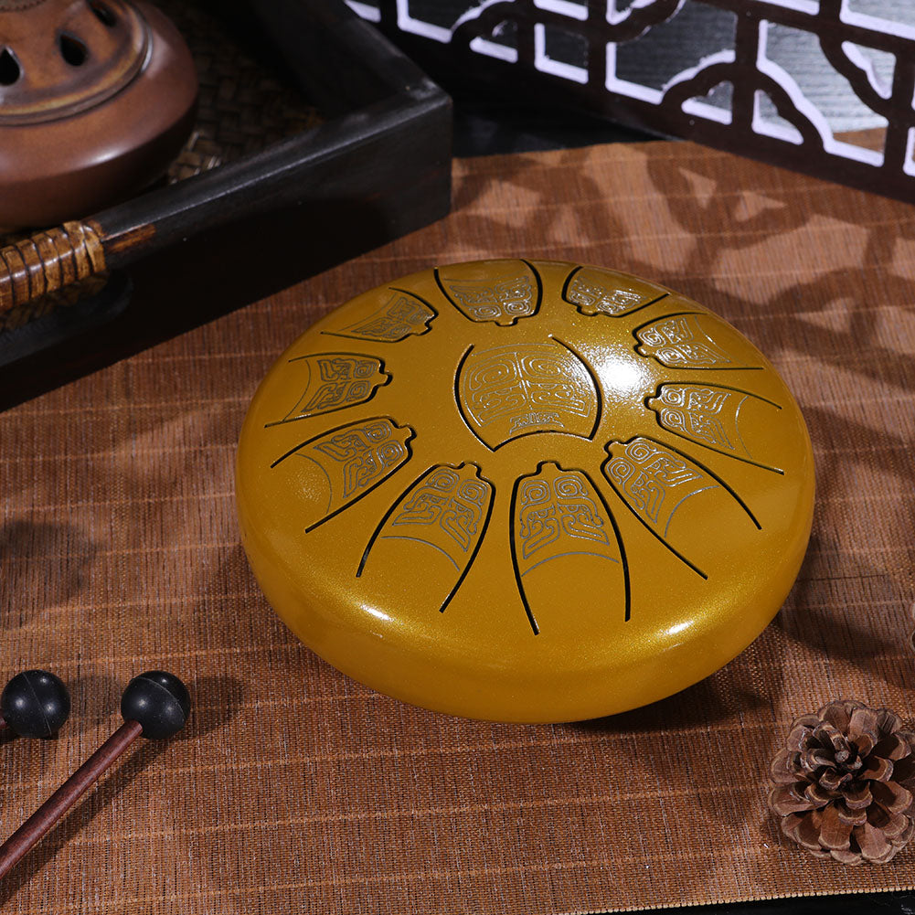 Tongue drum doré