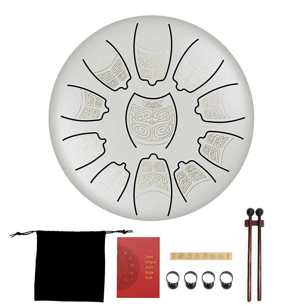 Tongue drum Blanc