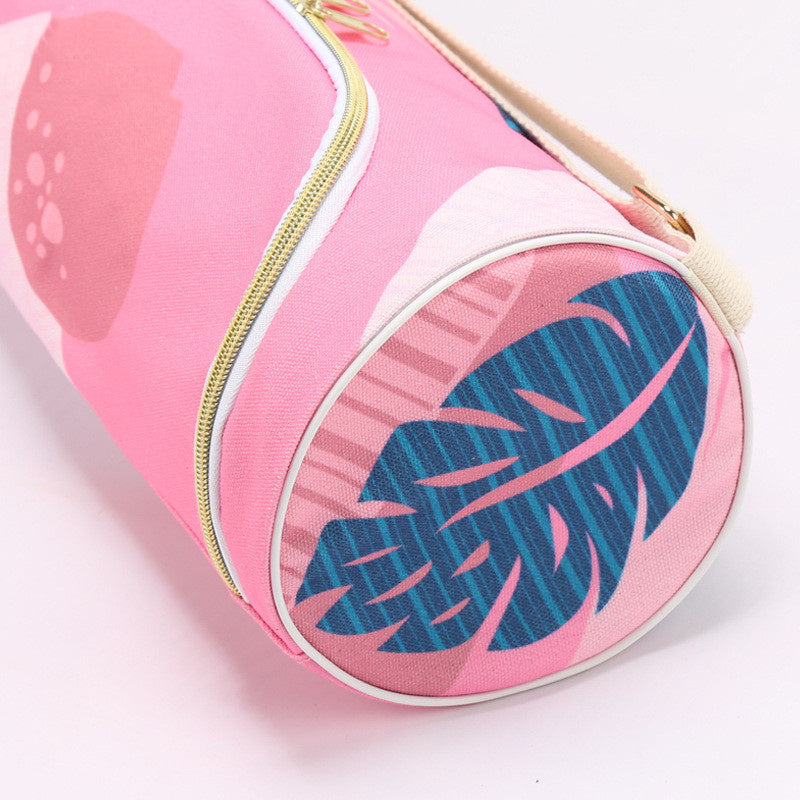 Sac yoga en toile tropical