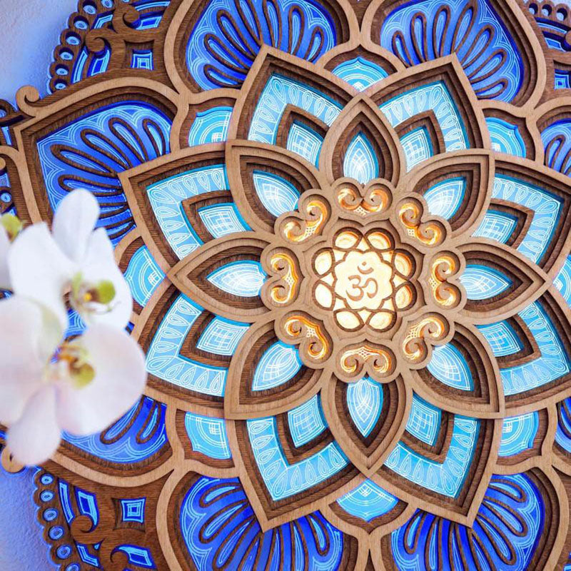 Veilleuse de nuit mandala