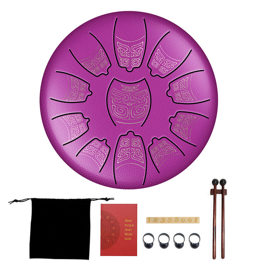 Tongue drum violet