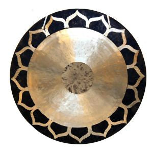 Gong tibétain fleur de lotus