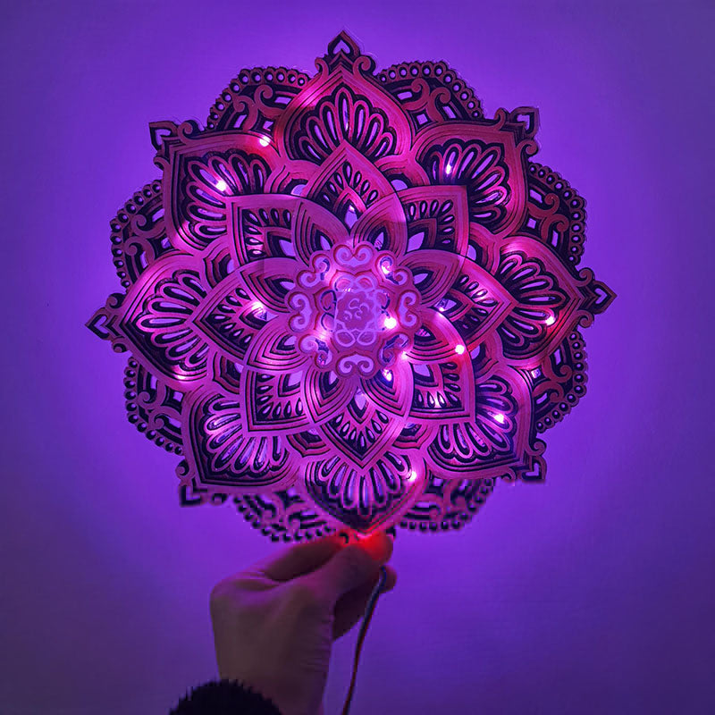 Veilleuse de nuit mandala