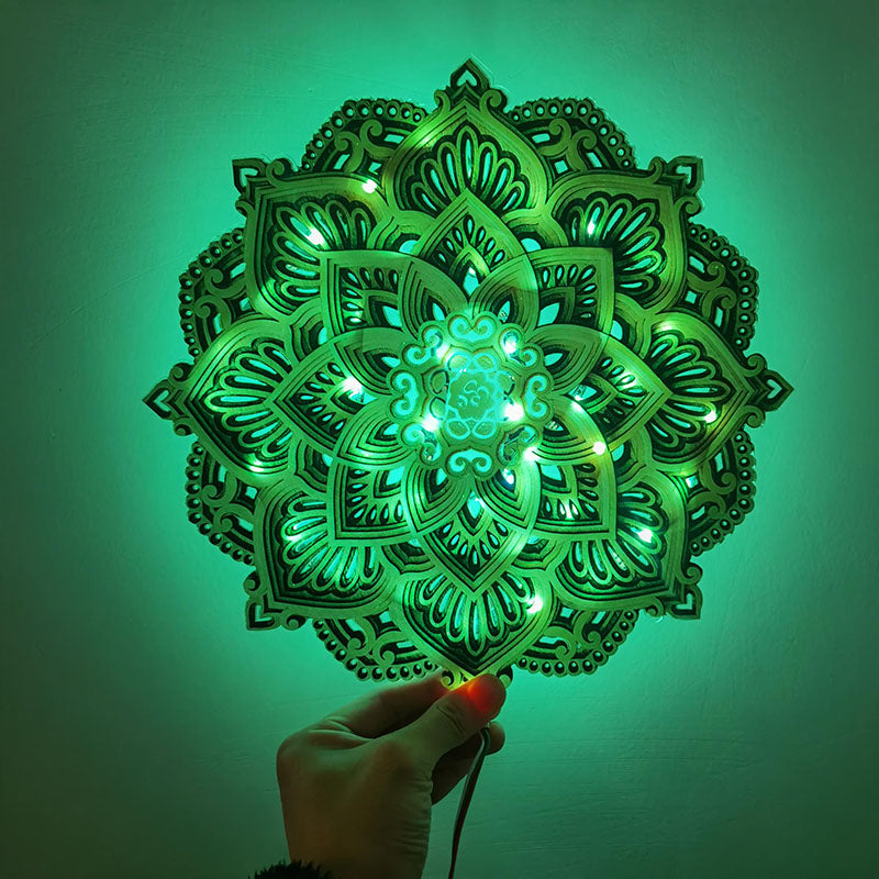 Veilleuse de nuit mandala