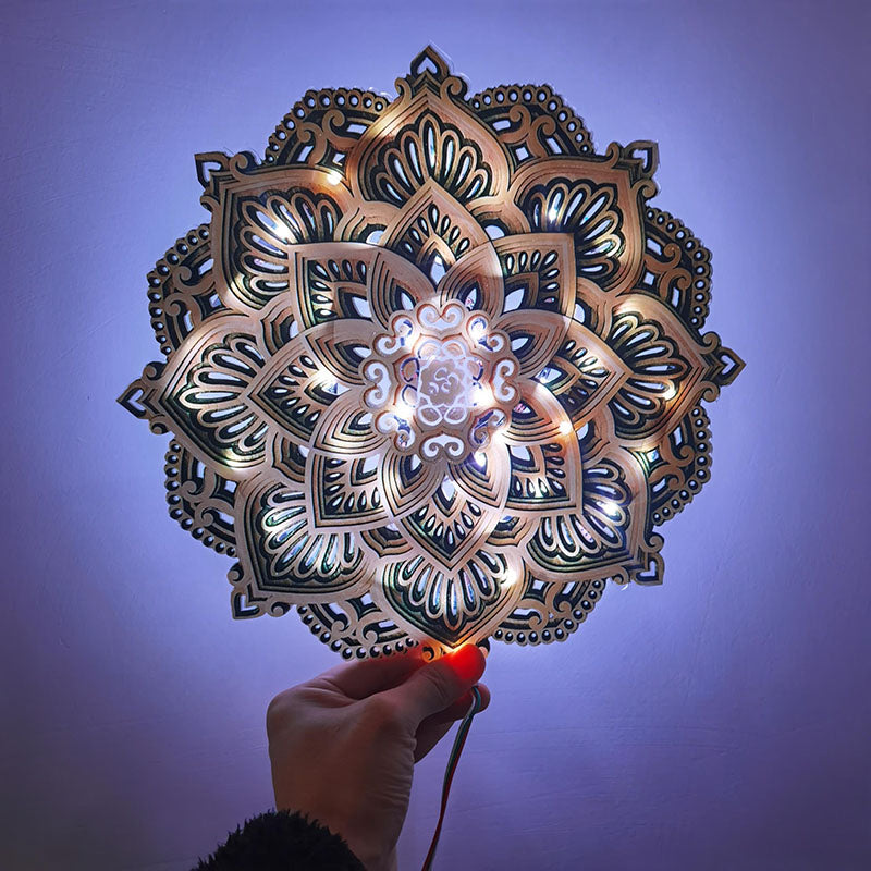 Veilleuse de nuit mandala