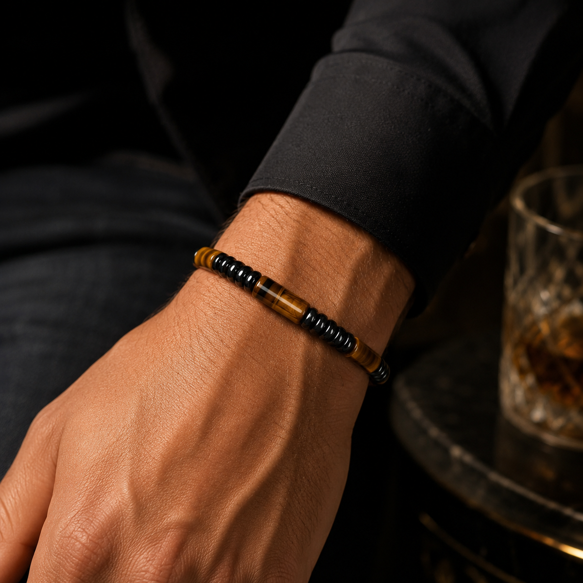 Bracelet Œil de Tigre – Énergie & Protection Naturelle