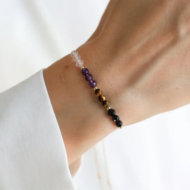 Bracelet des 4 Cristaux de l'Empathie