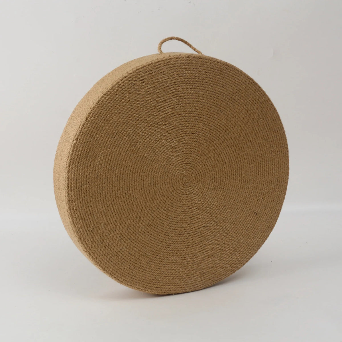 Coussin meditation en tatami naturel