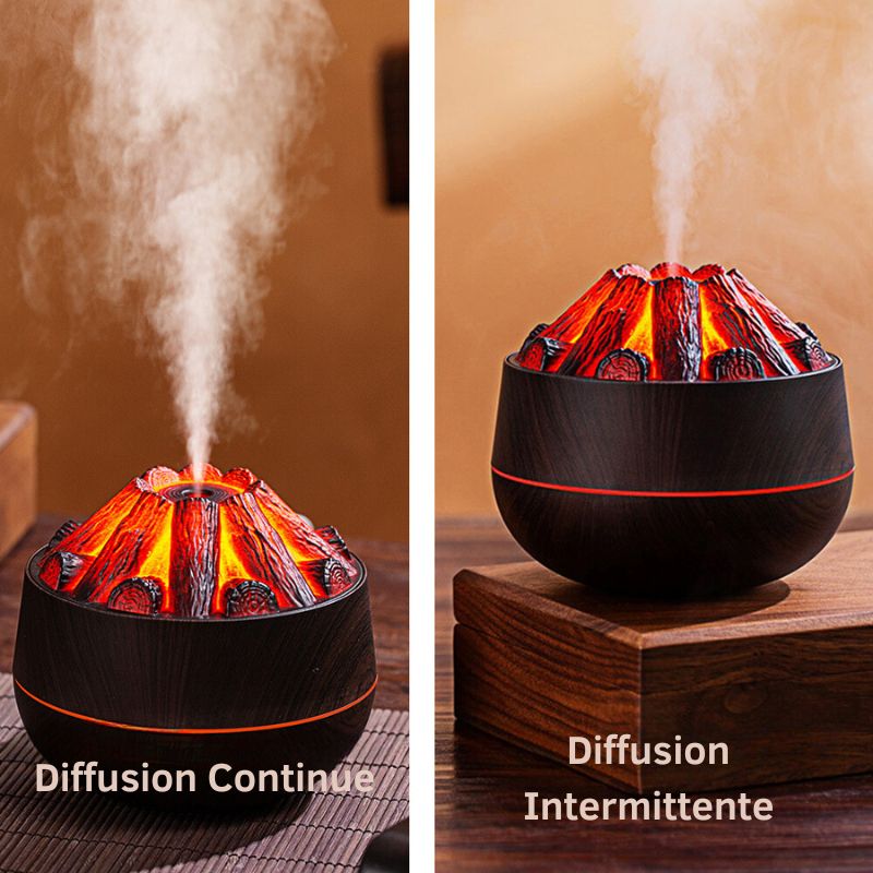 Diffuseur Humidificateur Charbon de Bois