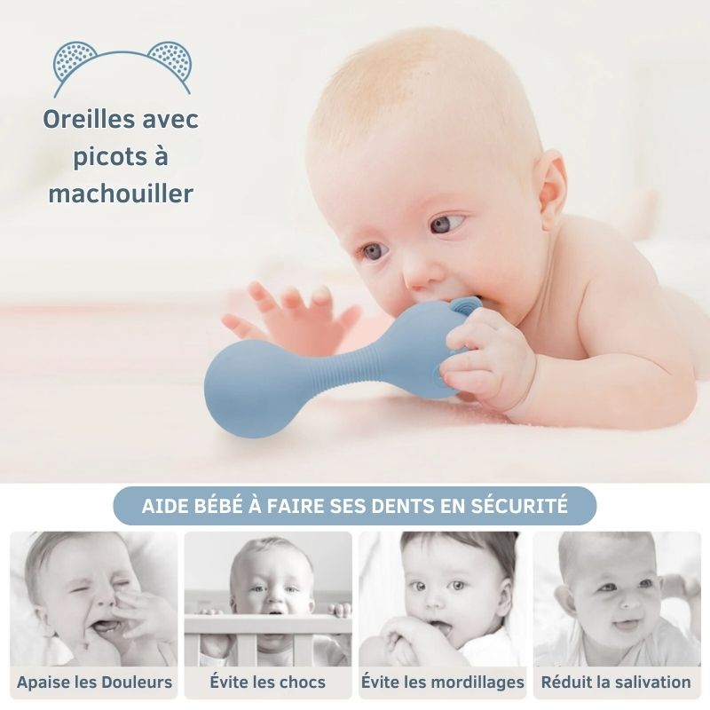 Hochet en Silicone