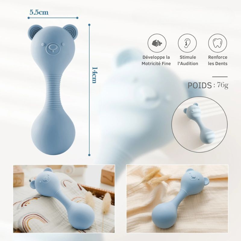 Hochet en Silicone