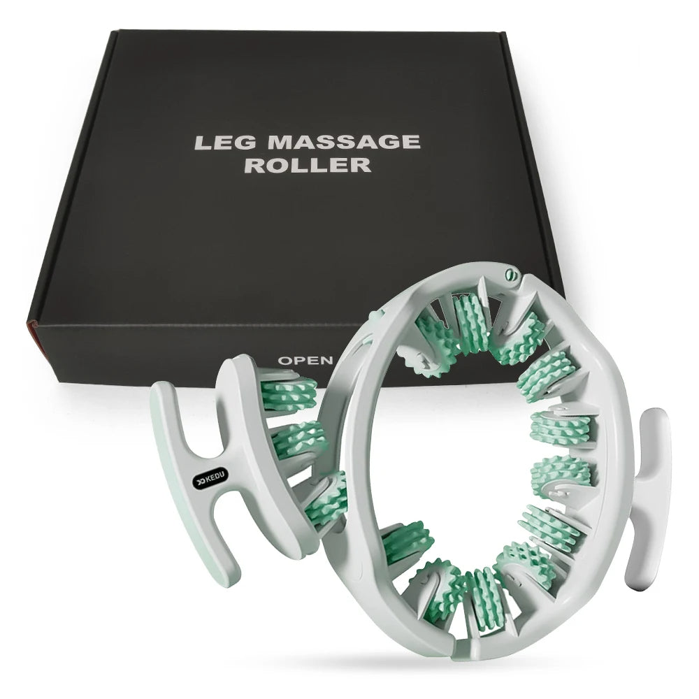 Dispositif de massage circulaire avec quatorze rouleaux