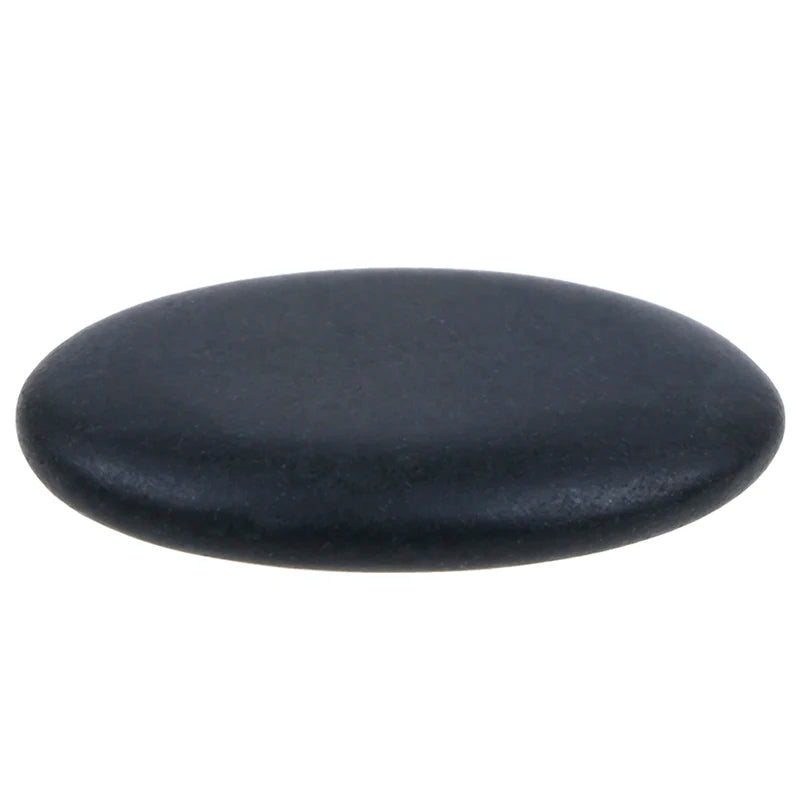 Lot de deux pierres de lave noires