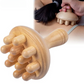 Outil de massage en bois en forme de champignon