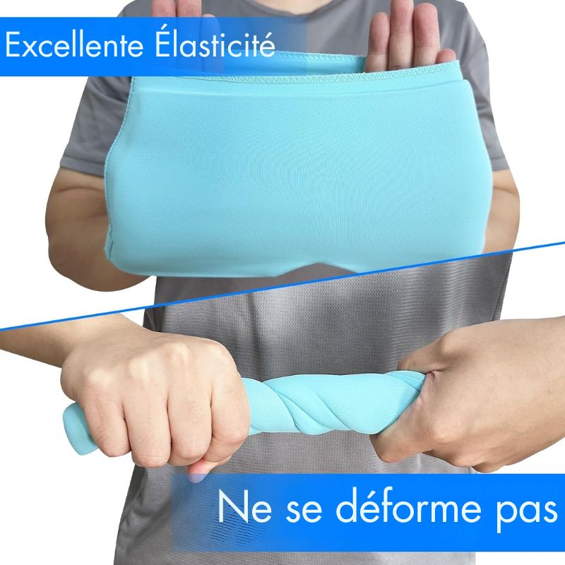 Masque anti-migraine froid à compression