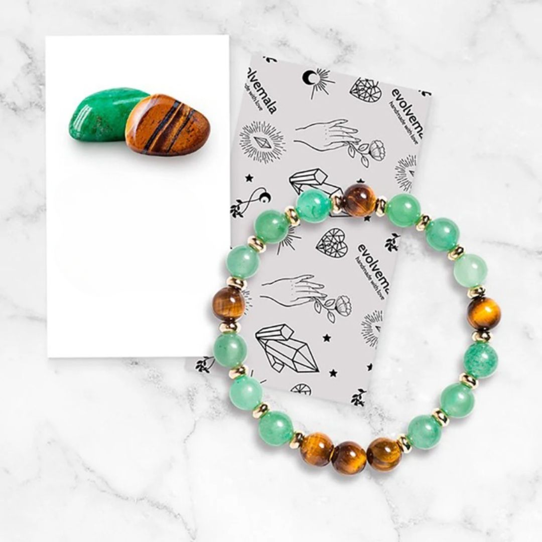 Bracelet artisanal en pierre naturelle