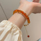 Bracelet avec perles en onyx