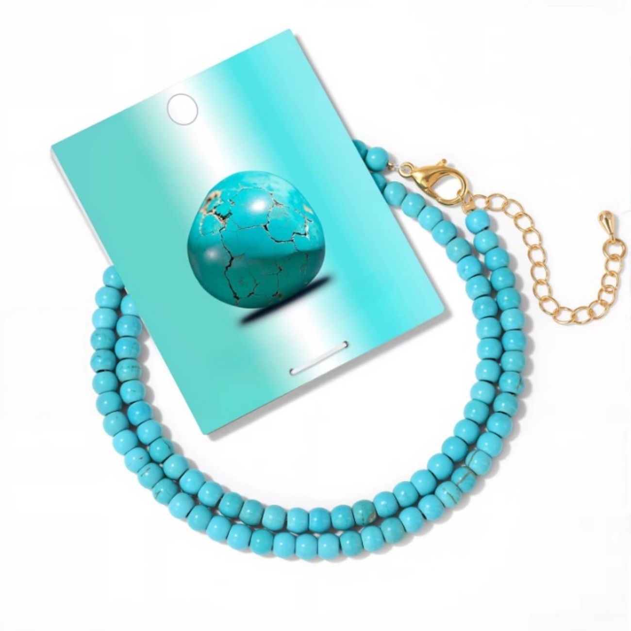 Collier Fin en Pierre Naturelle Image