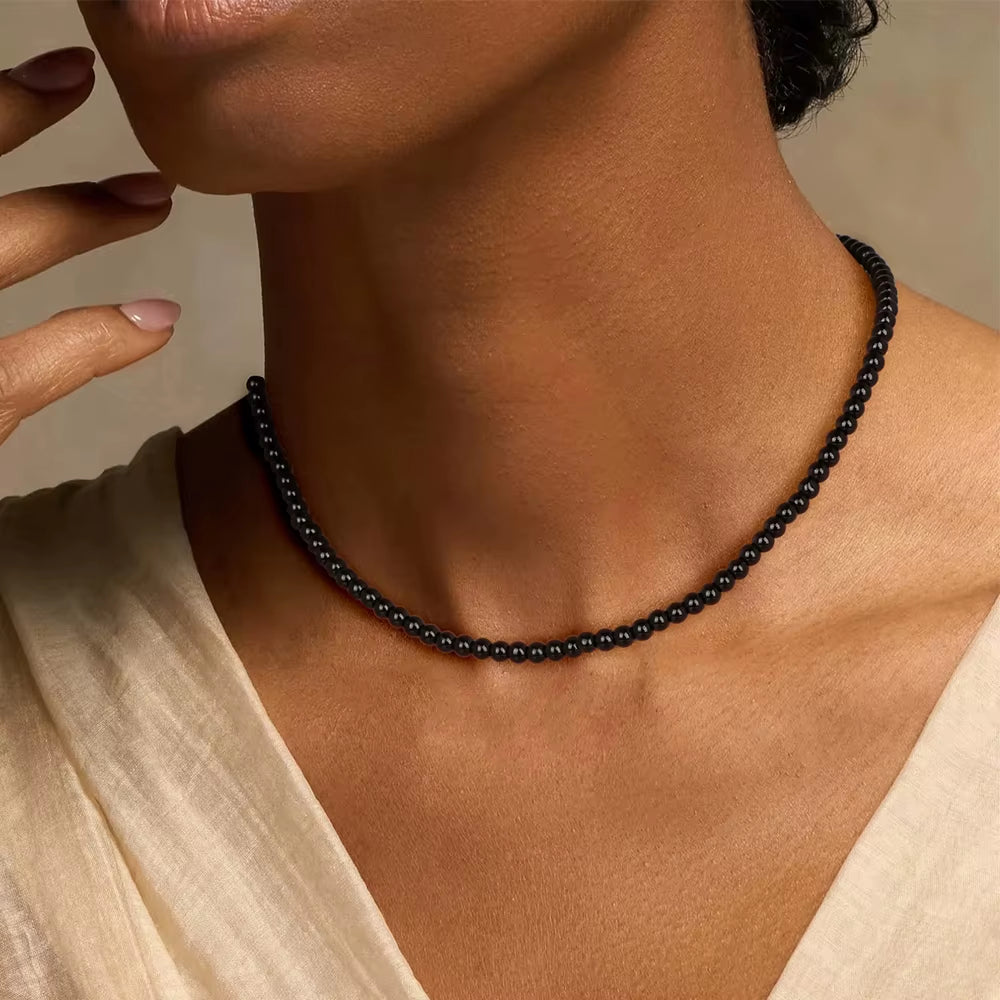 Collier Fin en Pierre Naturelle Image