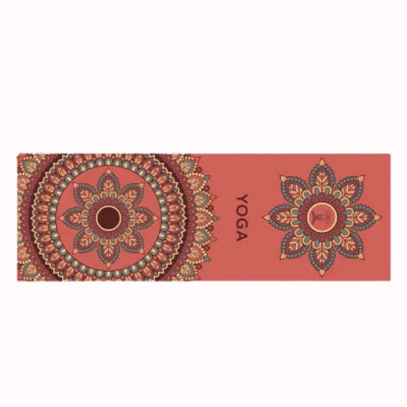Coussin Méditation Motif Lotus sur fond blanc Image