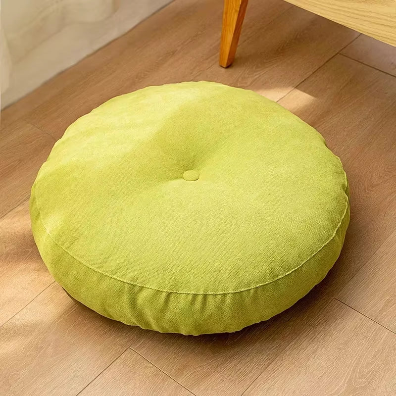 Coussin Méditation Rond à Mémoire de Forme