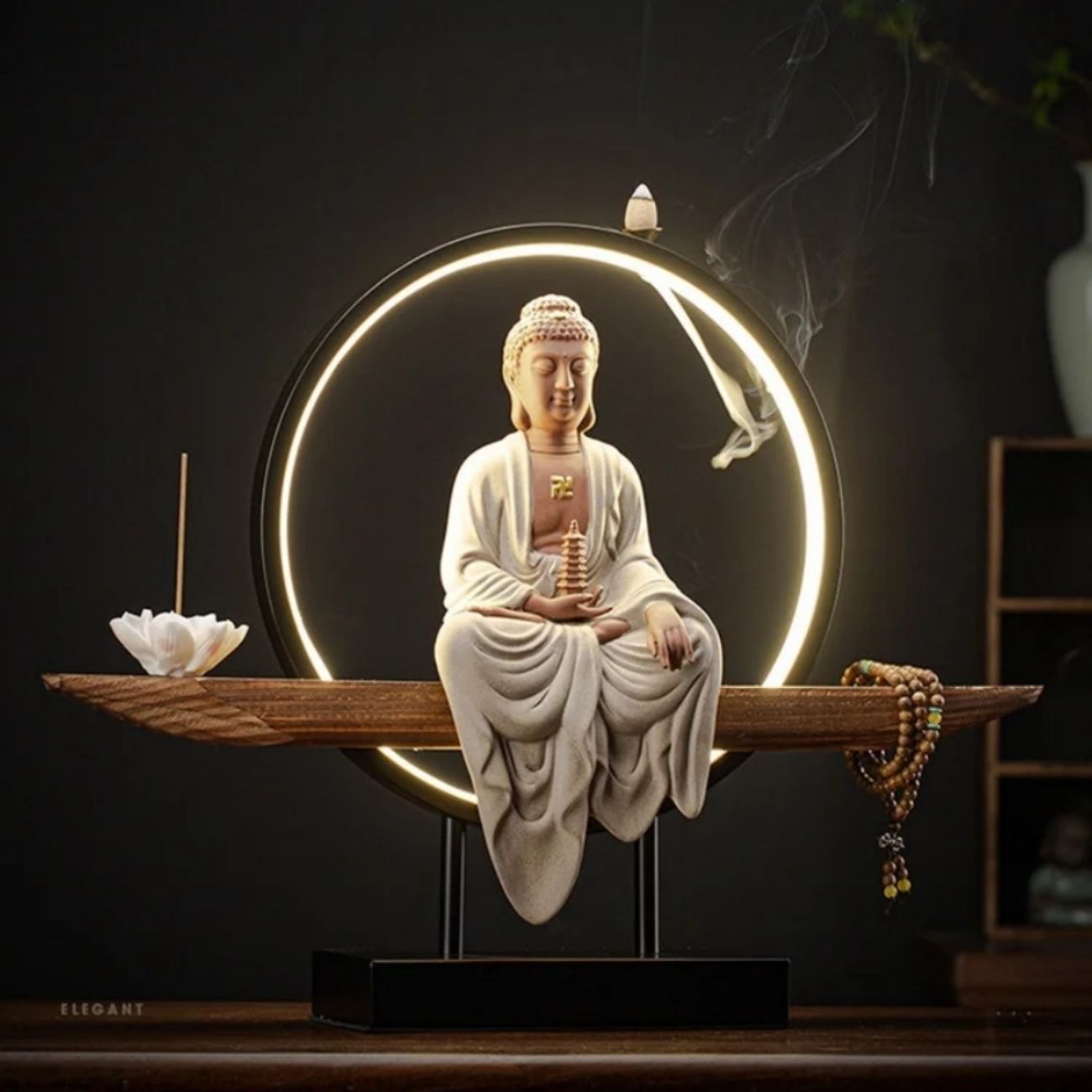 Lampe Bouddha Design Bruleur d’Encens