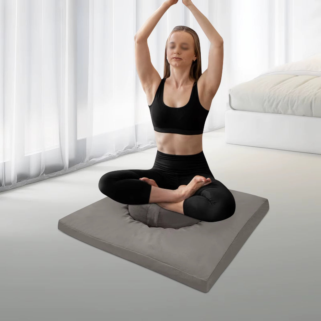 Lot de 2 Coussins Méditation Modernes
