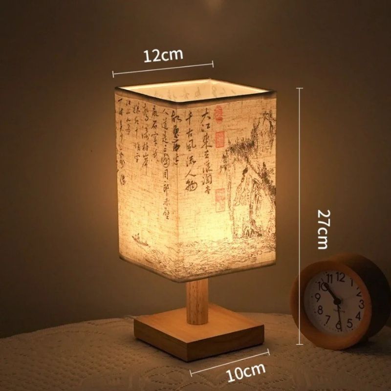 Lampe de Bureau Calligraphie Chinoise