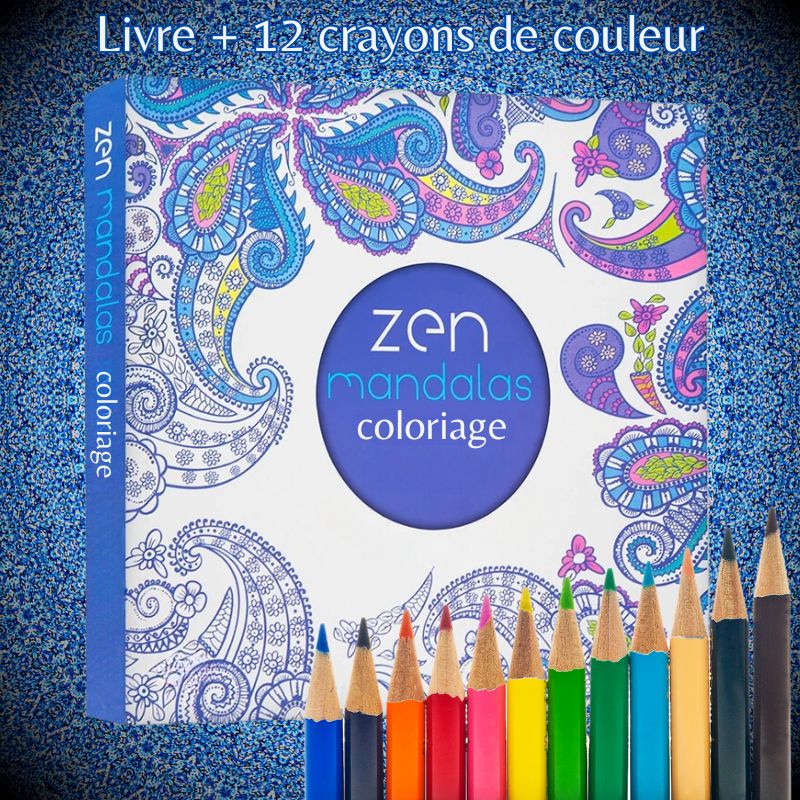 Livre de Coloriage Mandala Zen