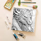 Livre de Coloriage Dragon