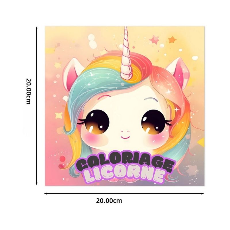 Livre de Coloriage Licorne
